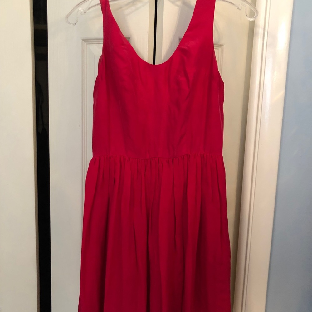 ⚡️✨ 🔥 Fire red date night A-line dress